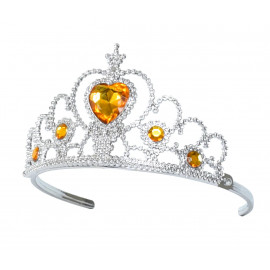 Souprava Žlutá pelerína se šperky a rukavicemi 10ks