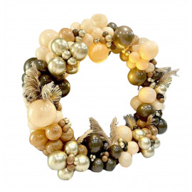 Velká sada balónků na girlandu béžovo-hnědá 112 ks Velká sada balónků na girlandu béžovo-hnědá 112 ks