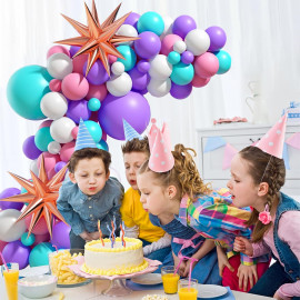 Velká sada balónků na girlandu Beauty Pink 70ks