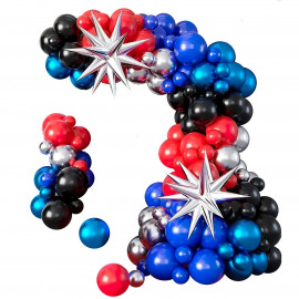 Velká sada balónků na girlandu Spider collection 70ks