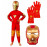 Dětský kostým Iron man s maskou a rukavicemi 98-110 S