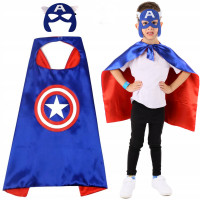 Dětský karnevalový převlek Avengers Kapitán Amerika 2v1