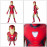 Dětský kostým Avengers Iron man s maskou 110-122 M