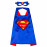 Dětský karnevalový převlek Superman 2v1