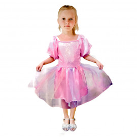 Dětský kostým Růžová princezna 110-122 M