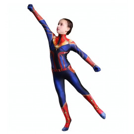 Dětský kostým Superhrdinka Captain Marvel 122-134 L