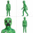 Dětský kostým Minecraft Creeper Premium s maskou 122-134 L