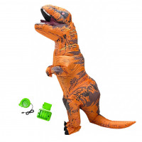 Dětský kostým samonafukovací Dino T-Rex 122-134 L