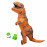 Dětský kostým samonafukovací Dino T-Rex 122-134 L