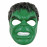 Hulk Avengers zelená maska