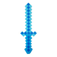 Svítící diamantový meč se zvuky Minecraft 45cm