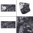 Nákrčník SCARY Cravat Black and white