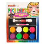 Dětská sada barev na obličej a tělo EXPRESSIVE 10ks