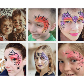 Dětská sada barev na obličej a tělo EXPRESSIVE 10ks