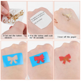 Velká sada barev na obličej a vlasy s doplňky Luxury 102ks