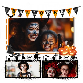 Velká sada barev na obličej a vlasy s doplňky Luxury 102ks