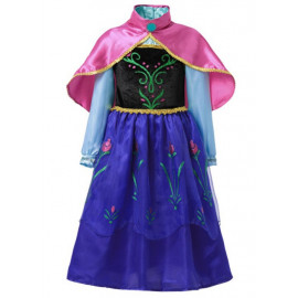 Dětský kostým ANNA Frozen 110-116 M Dětský kostým ANNA Frozen 110-116 M