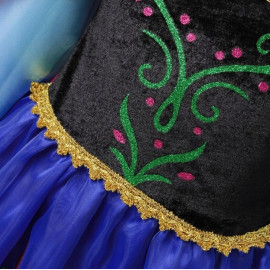 Dětský kostým ANNA Frozen 110-116 M Dětský kostým ANNA Frozen 110-116 M