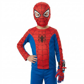 Dětský kostým Spiderman s vystřelovákem 98-110 S