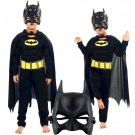 Dětský kostým Svalnatý Batman s maskou 116-122 M