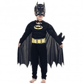 Dětský kostým Svalnatý Batman s maskou 122-128 L