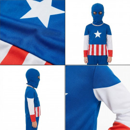 Dětský kostým Kapitán Amerika 98-104 S