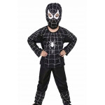 Dětský kostým Spiderman černý 122-134 L