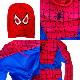 Dětský kostým Svalnatý Spiderman 122-134 L