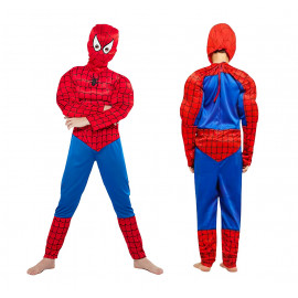 Dětský kostým Svalnatý Spiderman 122-134 L