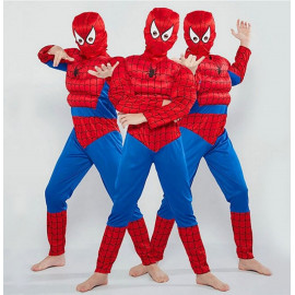Dětský kostým Svalnatý Spiderman 98-110 S Dětský kostým Svalnatý Spiderman 98-110 S