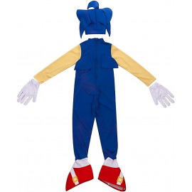 Dětský kostým Sonic s maskou a rukavicemi 122-128 M