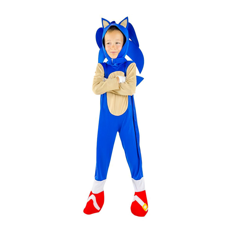Dětský kostým Sonic s maskou a rukavicemi 122-128 M