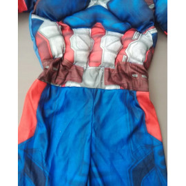 Dětský kostým Svalnatý Kapitán Amerika 122-134 L