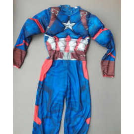 Dětský kostým Svalnatý Kapitán Amerika 122-134 L