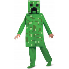 Dětský kostým Minecraft Creeper 116-122 M