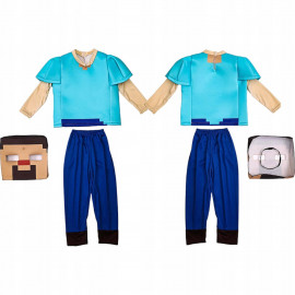 Dětský kostým Minecraft Steve 104-116 S