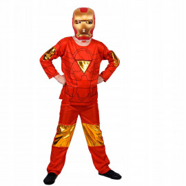 Dětský kostým Iron man s maskou a rukavicemi 110-122 M