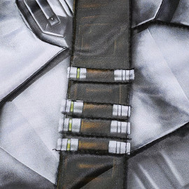 Dětský kostým Star Wars Mandalorian s maskou 98-110 S