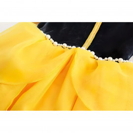 Dětský kostým Sněhurka s rukávky 116-122 M