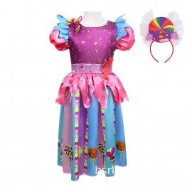 Dětský kostým Lízátko s čelenkou 110-122 M Dětský kostým Lízátko s čelenkou 110-122 M