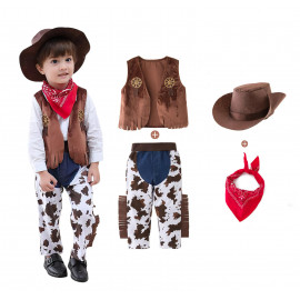 Dětský kostým Toy story Woody 116-122 M Dětský kostým Toy story Woody 116-122 M