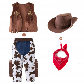 Dětský kostým Toy story Woody 116-122 M Dětský kostým Toy story Woody 116-122 M