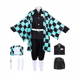 Dětský kostým Demon Slayer Tanjiro Kamado 152-158 M Dětský kostým Demon Slayer Tanjiro Kamado 152-158 M