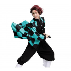 Dětský kostým Demon Slayer Tanjiro Kamado 152-158 M Dětský kostým Demon Slayer Tanjiro Kamado 152-158 M