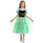 Dětský kostým ANNA Frozen Premium 122-128 L