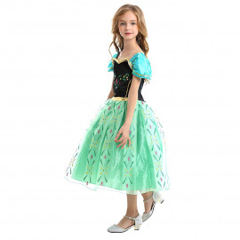 Dětský kostým ANNA Frozen Premium 134-146 XL