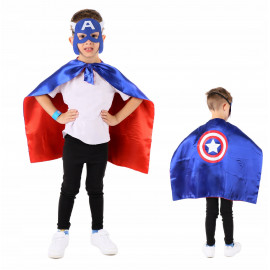 Dětský karnevalový převlek Avengers Kapitán Amerika 2v1