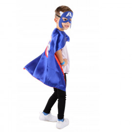 Dětský karnevalový převlek Avengers Kapitán Amerika 2v1