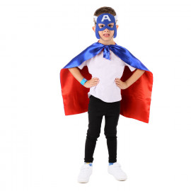 Dětský karnevalový převlek Avengers Kapitán Amerika 2v1