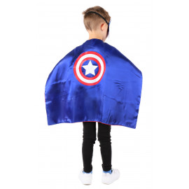 Dětský karnevalový převlek Avengers Kapitán Amerika 2v1